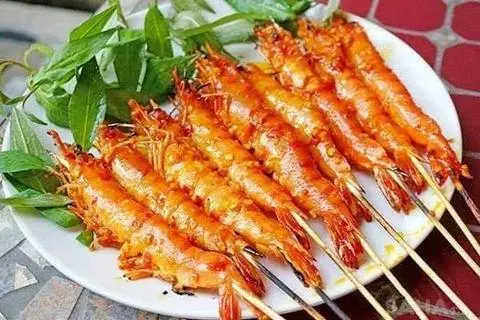 Hình ảnh Tôm nướng muối ớt 200g