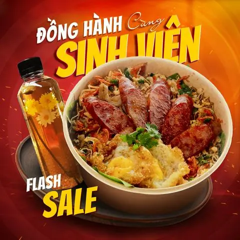 Hình ảnh ƯU ĐÃI 68k - XÔI MẶN (lớn) và NƯỚC MÁT - 5 suất/tiếng, quay lại sau 1 tiếng