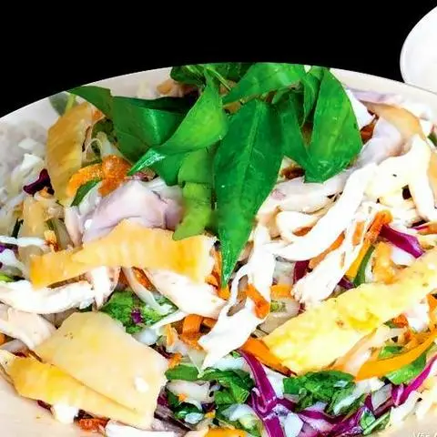 Hình ảnh Gỏi gà xé phay - cháo