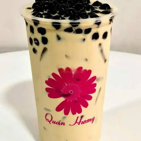 Hình ảnh Trà sữa oolong vải trân châu