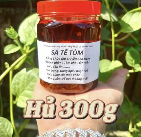 Hình ảnh Sa tế tôm 300g