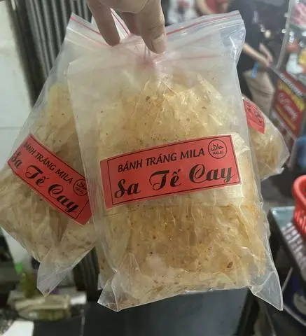 Hình ảnh Bánh Tráng Sa Tế Cay