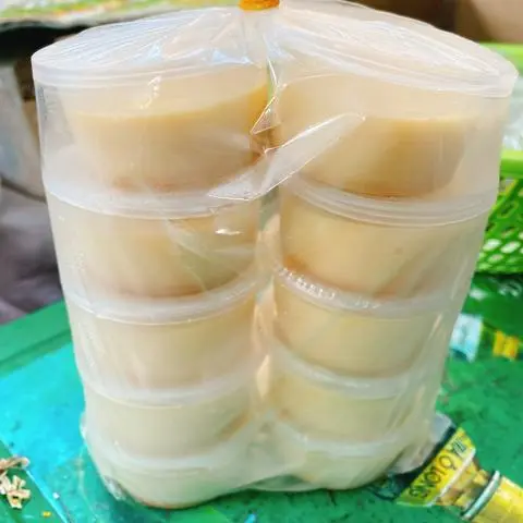 Hình ảnh Combo 10 bánh flan sữa tươi