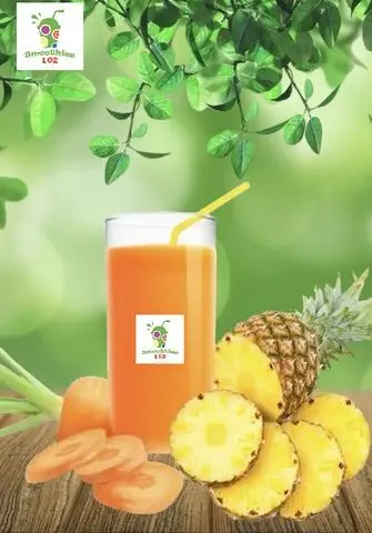 Hình ảnh Nước ép thơm cà rốt