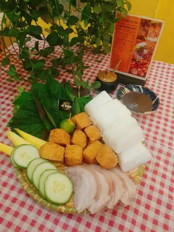 Hình ảnh Bún đậu thịt