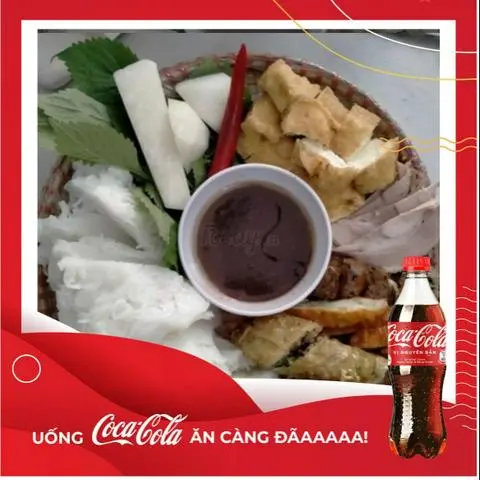 Hình ảnh Bún Đậu Nem Thịt Chân Giò Chả Cốm+Coca