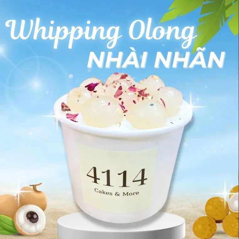 Hình ảnh Bánh kem Whipping Olong Nhài Nhãn