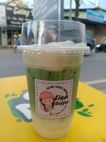Hình ảnh Matcha latte kem muối