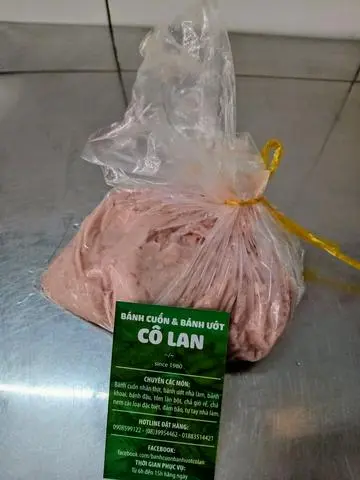 Hình ảnh Chả Moc (giò sống) - túi 200 gram
