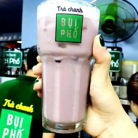 Hình ảnh Trà Việt Quất Lắc Sữa Siêu To Khổng Lồ
