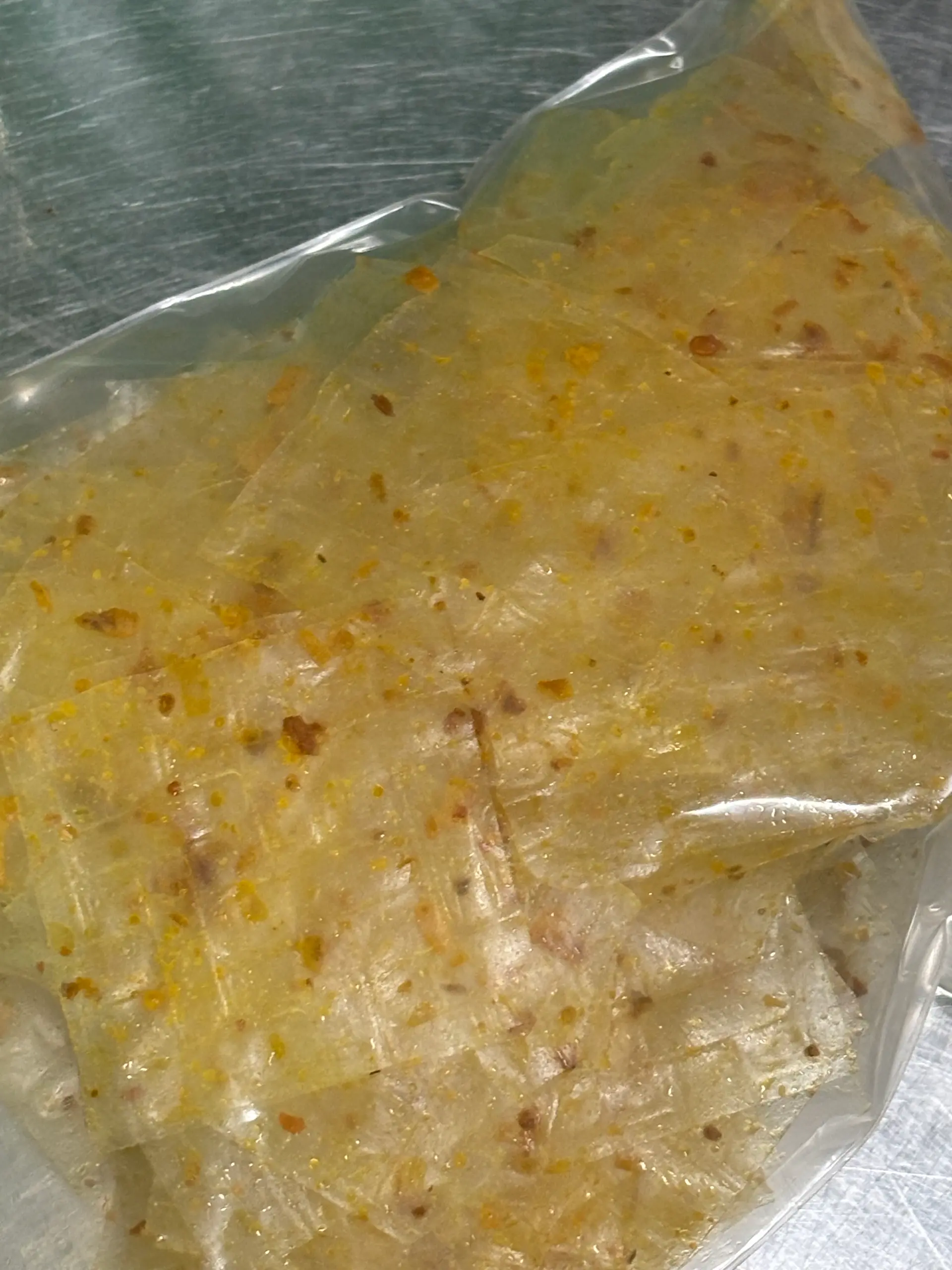 Hình ảnh bánh tráng tỏi chay