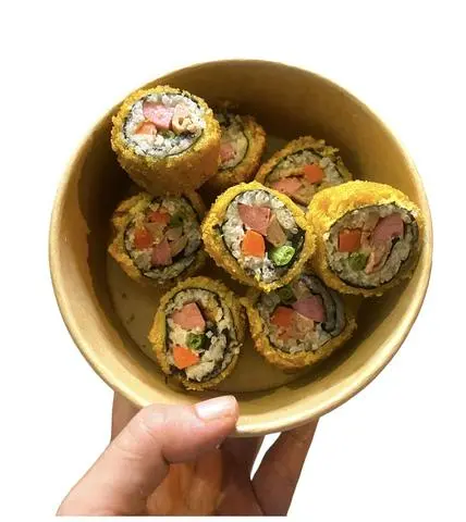 Hình ảnh Gimbap chiên xù