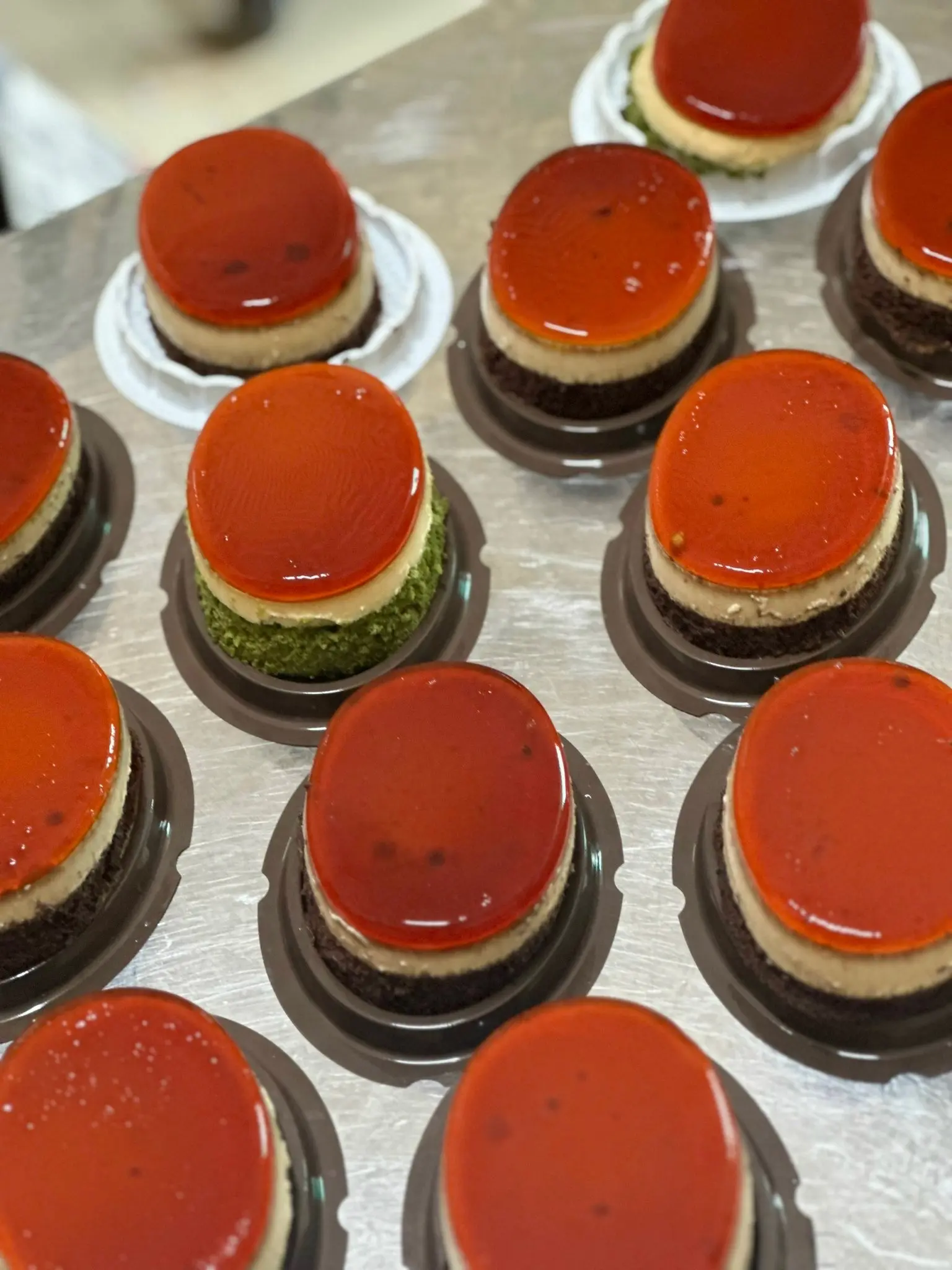 Hình ảnh Gato flan cacao
