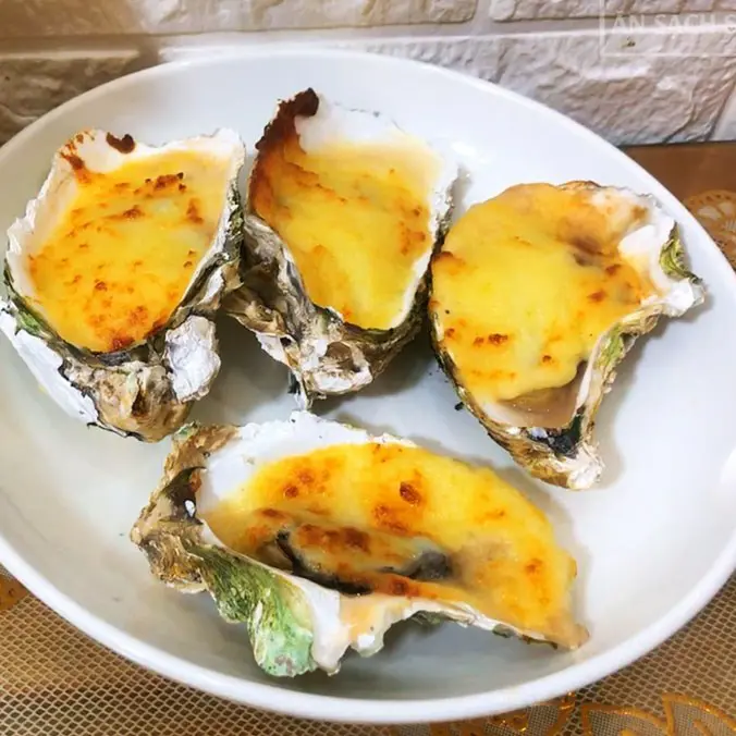 Hình ảnh Hào nướng phô mai