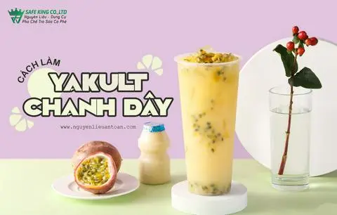 Hình ảnh Latte chanh dây