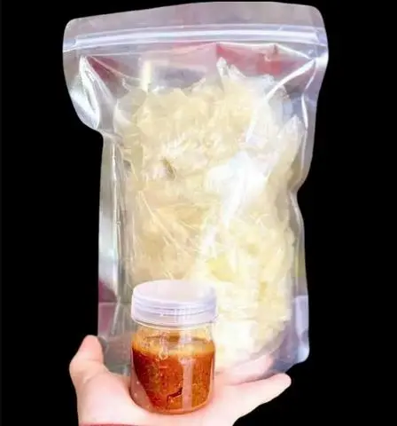 Hình ảnh Set chấm 400gr bánh tráng dẻo hủ muối sệt - tắc