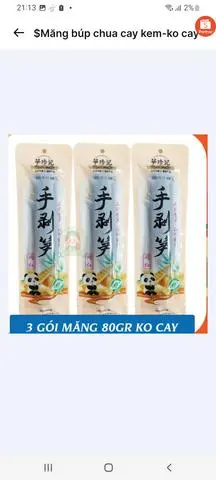 Hình ảnh Măng Búp Ngâm Chua-Ko Cay