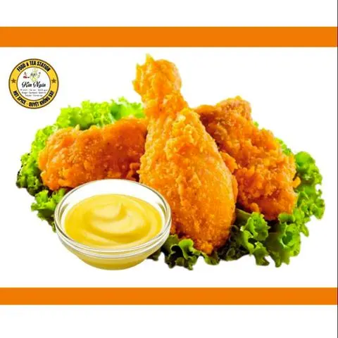 Hình ảnh Gà rán Sốt Mù Tạt Mật Ong Hàn Quốc