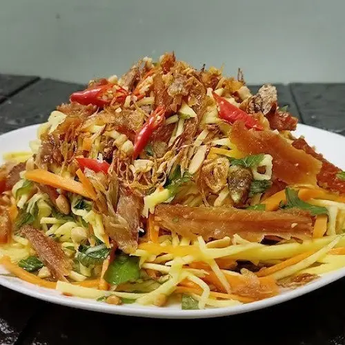 Hình ảnh GỎI XOÀI KHÔ LÓC 1 NẮNG