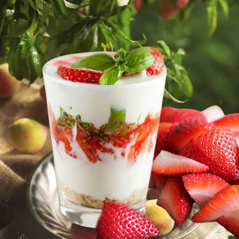 Hình ảnh Sữa Chua Phô Mai Dâu