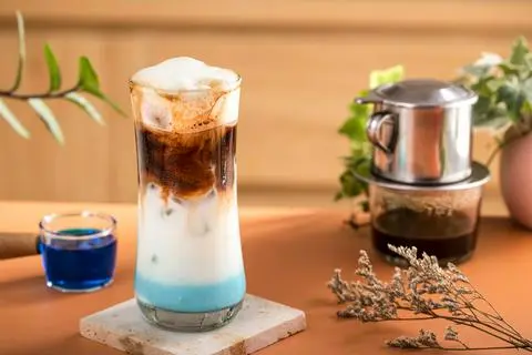 Hình ảnh Blue Ice Coffee Latte