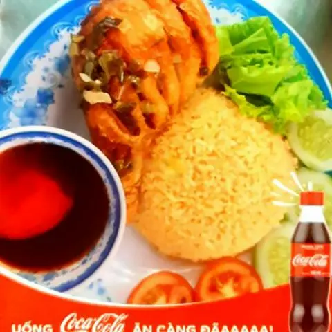 Hình ảnh Combo cơm gà nhỏ - nước