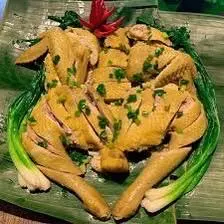 Hình ảnh Gà hấp mắm tỏi phi 1 con chặt sẵn