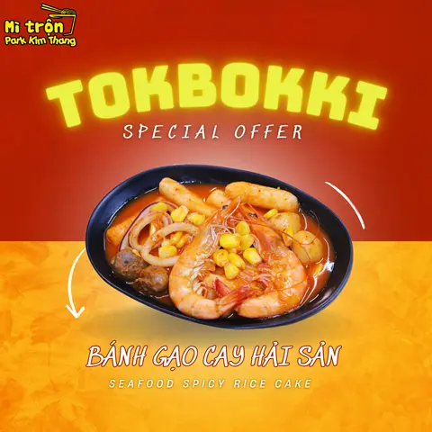 Hình ảnh Bánh gạo cay Hải Sản - Tokbokki Hàn Quốc 