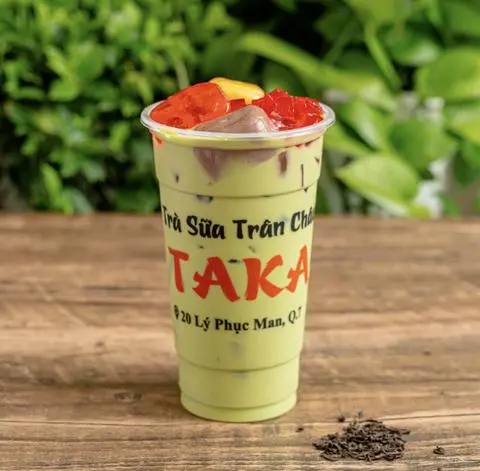 Hình ảnh Trà Sữa Thái Xanh Thập Cẩm
