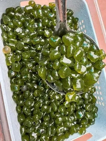 Hình ảnh Trân châu Ô Long giòn