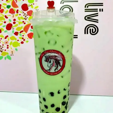 Hình ảnh Sữa tươi sâm dứa trân châu đường đen