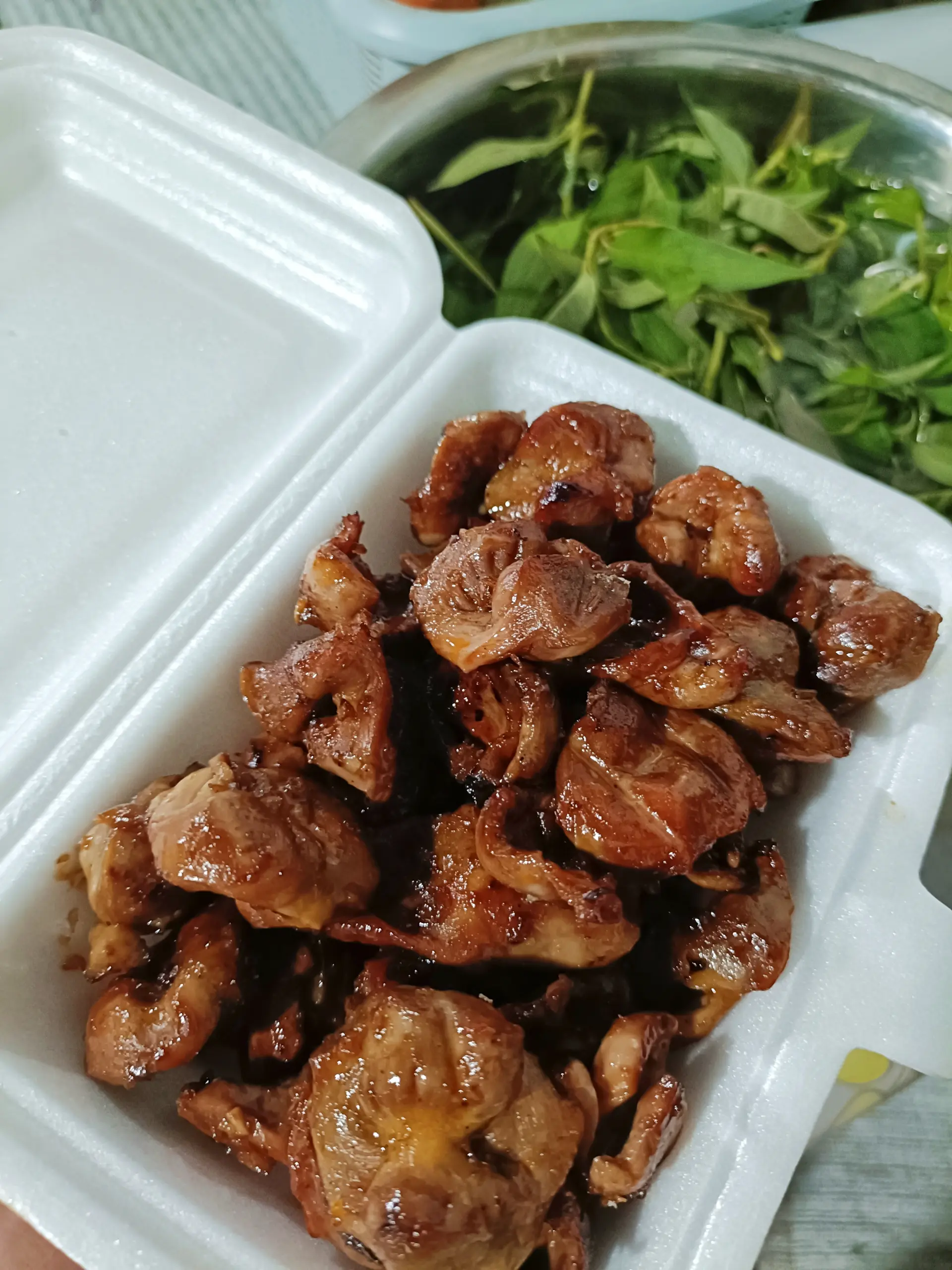 Hình ảnh Mề gà nướng