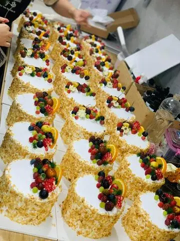 Hình ảnh Bánh kem bắp phô mai - 18cm