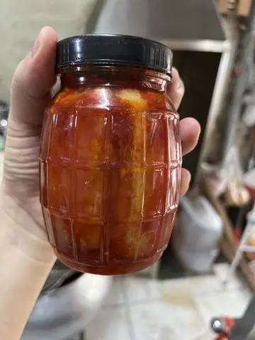 Hình ảnh chao đậu pha sẵn hũ trung