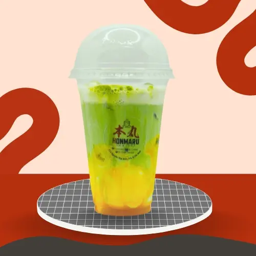 Hình ảnh Matcha latte xoài Đài Loan