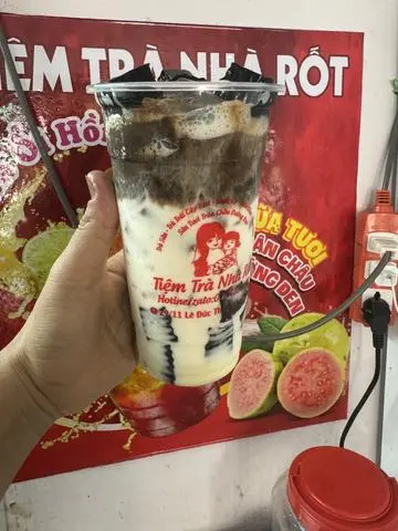 Hình ảnh cfe sương sáo sữa tươi 