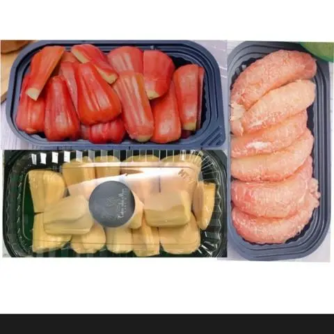 Hình ảnh Mít thái +mận +bưởi 