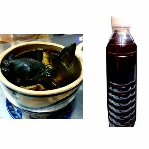 Hình ảnh Combo gà ác tiềm lớn + la hán quả