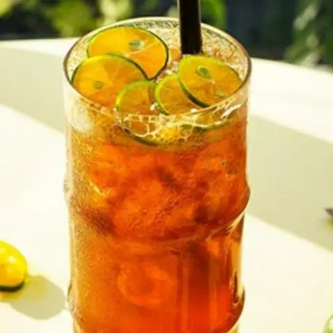 Hình ảnh Hồng trà tắc
