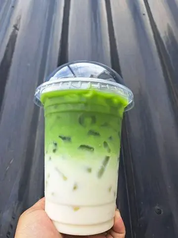 Hình ảnh matcha latte 
