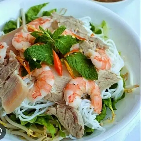 Hình ảnh Bún mắm nêm tôm thịt