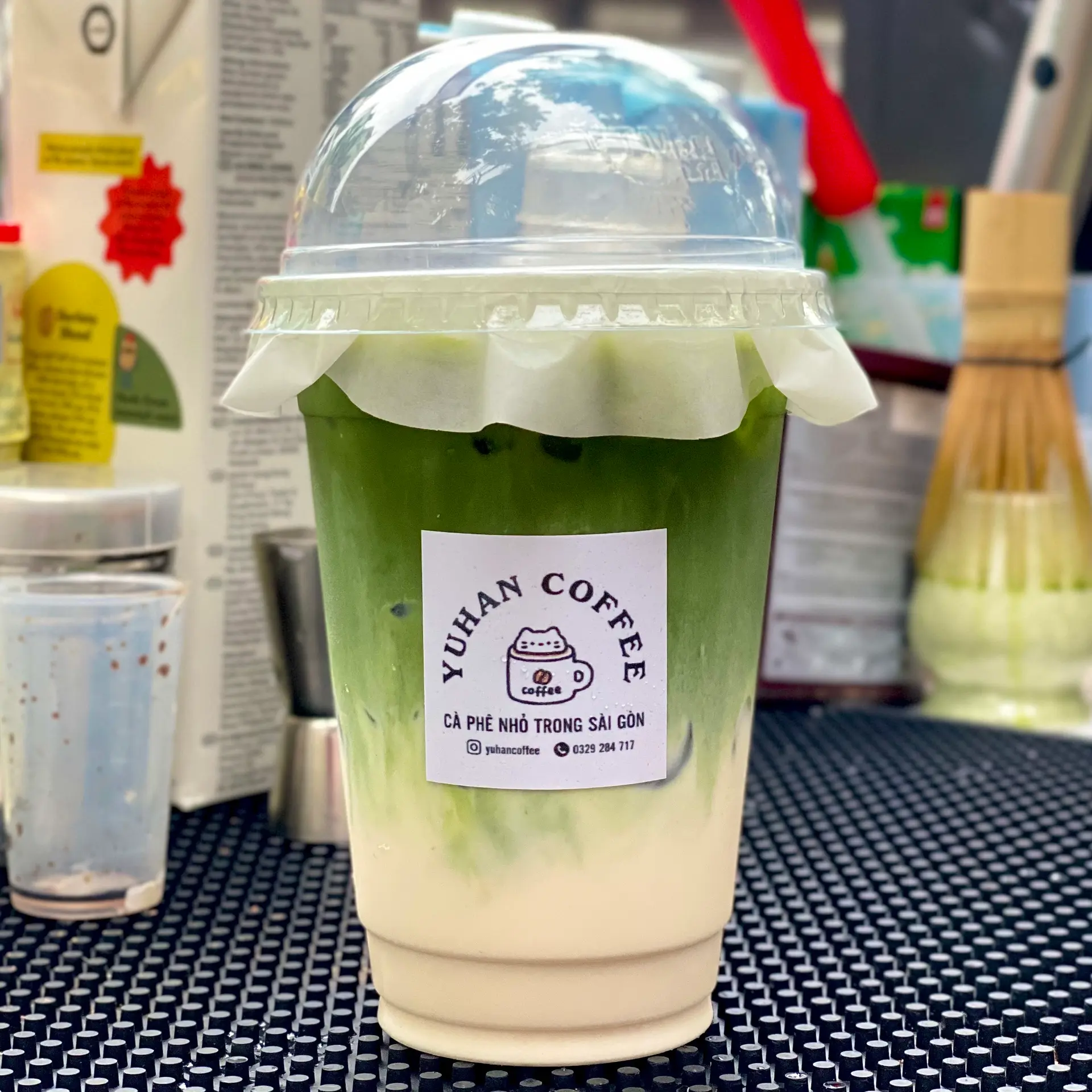 Hình ảnh Matcha Sữa Gấu