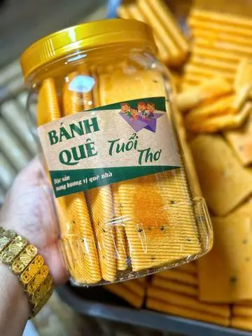 Hình ảnh Bánh Kẹp Mè Phô Mai 500g