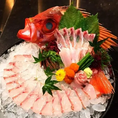 Hình ảnh S27 - Cá bã trầu Sashimi - Kintokidai
