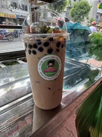 Hình ảnh Trà sữa truyền thống full topping