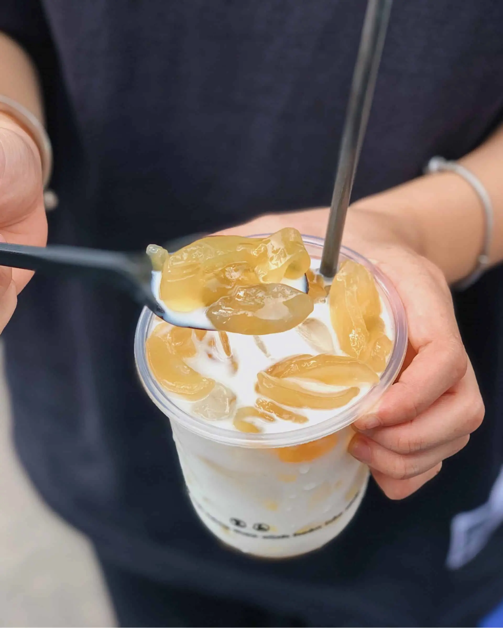 Hình ảnh Sữa tươi thốt nốt rim