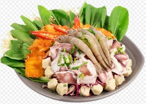 Hình ảnh Lẩu kim chi hải sản
