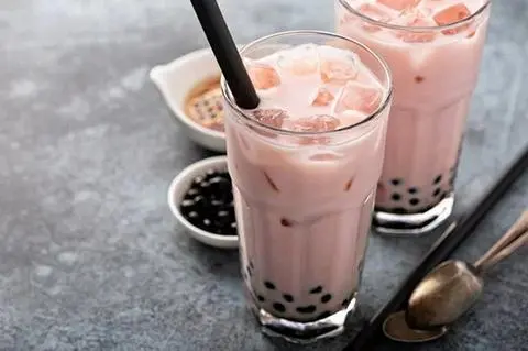 Hình ảnh Trà sữa dâu