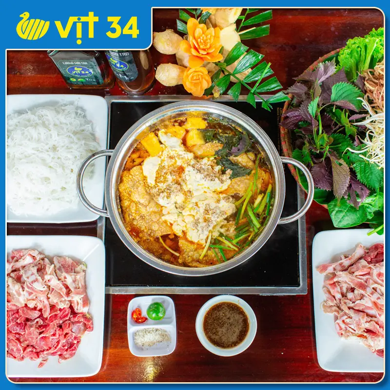 Hình ảnh Lẩu Riêu Cua - Bắp Bò - Sườn Sụn ( To )