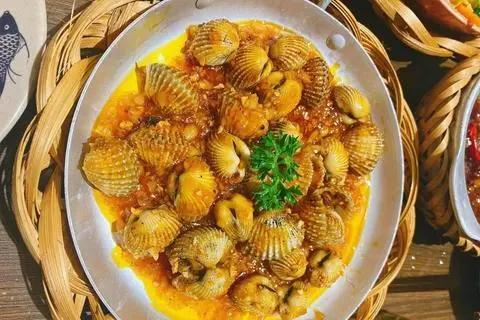 Hình ảnh SÒ HUYẾT XÀO BƠ TỎI